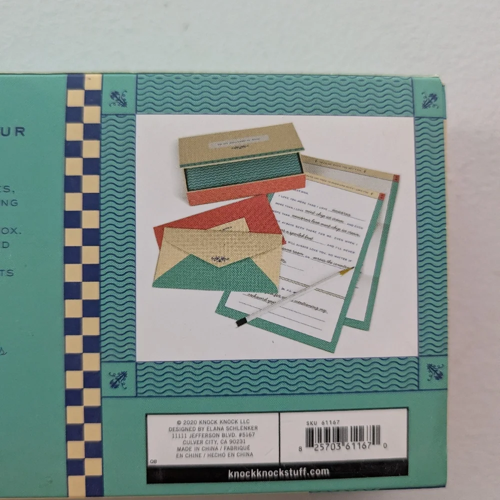 NEWKnock Knock Read Me When Wonderful Mom Fill In The Blank Letter Set 8 Letters